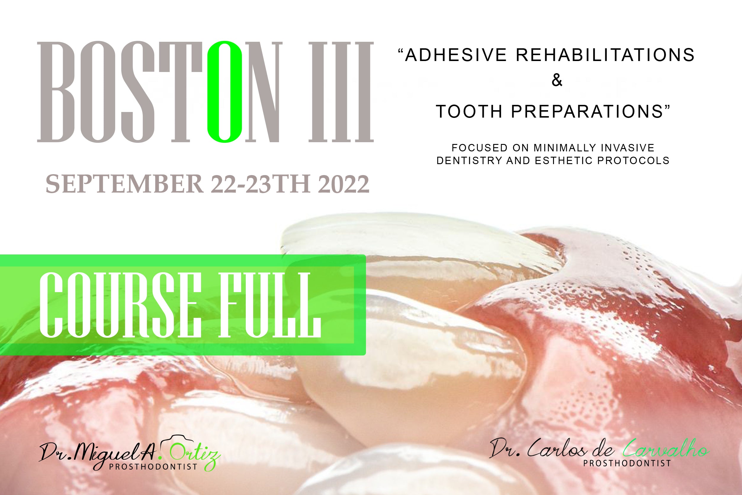 Boston III - Thursday & Friday September 22-23, 2022